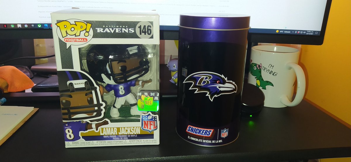 Birthday present from my gf 🥳 <a href="/Lj_era8/">Lamar Jackson</a> <a href="/Ravens/">Baltimore Ravens</a>