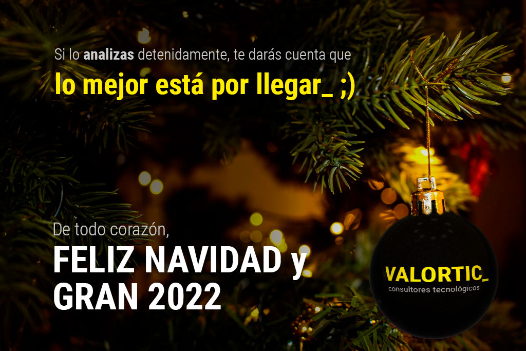 Valortic_es's tweet photo. Todo el equipo de VALORTIC os deseamos de todo corazón
¡FELIZ NAVIDAD y GRAN 2022!
Cuidaros mucho y cuidar a los os rodean, que en el 2022 tenemos muchos retos que afrontar y alegrías que compartir con todos vosotr@s

#FelizNavidad2021 #LoMejorEstaPorLlegar https://t.co/sn1954rw1p