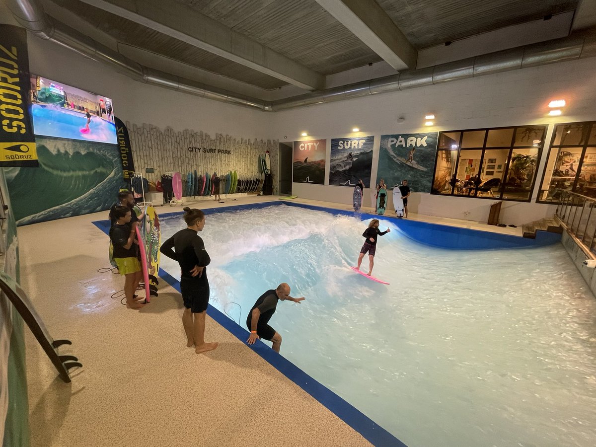 Un petit peu de <a href="/CitySurfPark/">City Surf Park</a> avant #OLFCM 🤙🤙