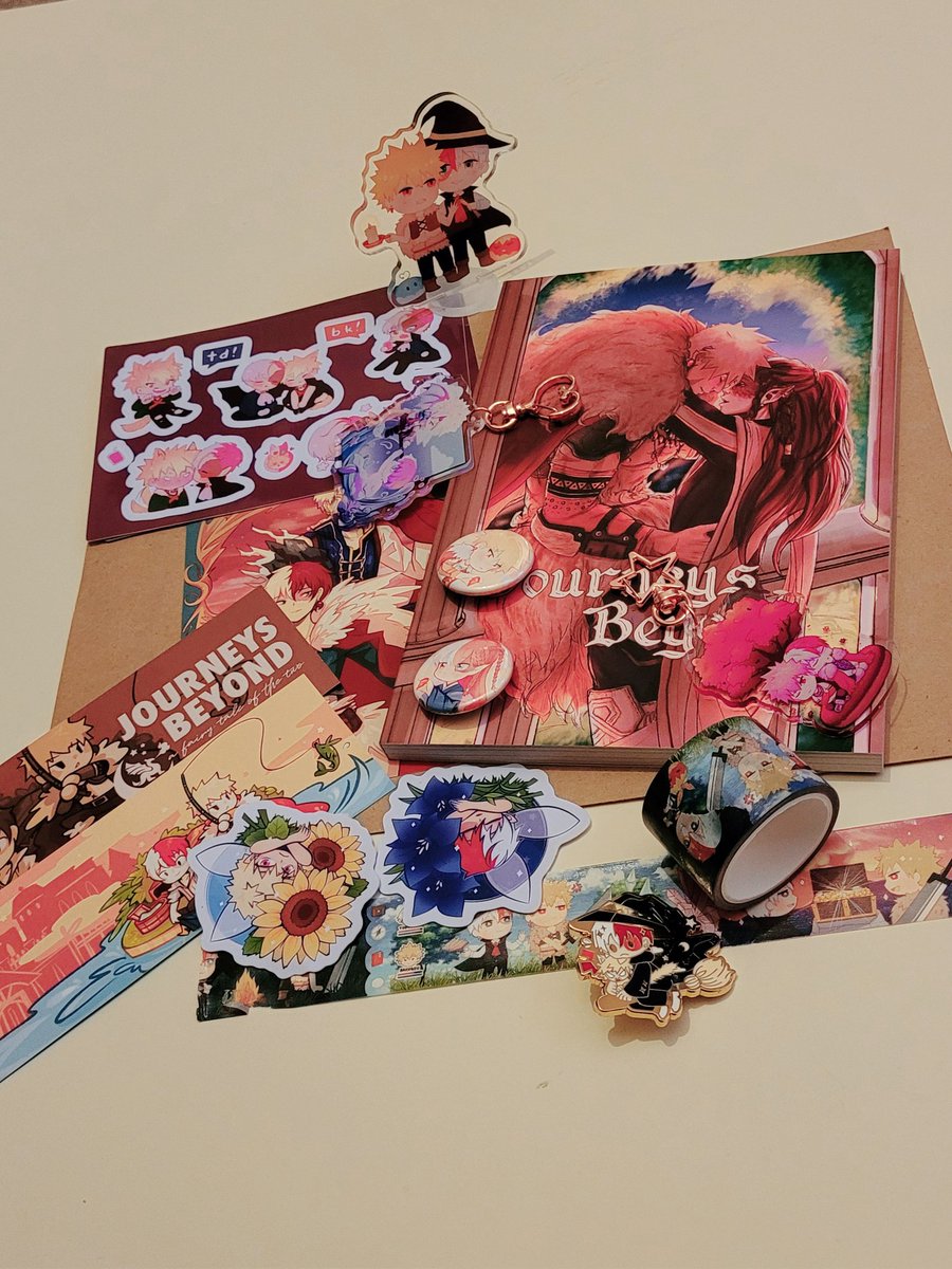 Contributor bundle for <a href="/tdbkfantasyzine/">Journeys Beyond Zine 🔞 COMPLETE</a> I love it and im so glad to have been part of it💖