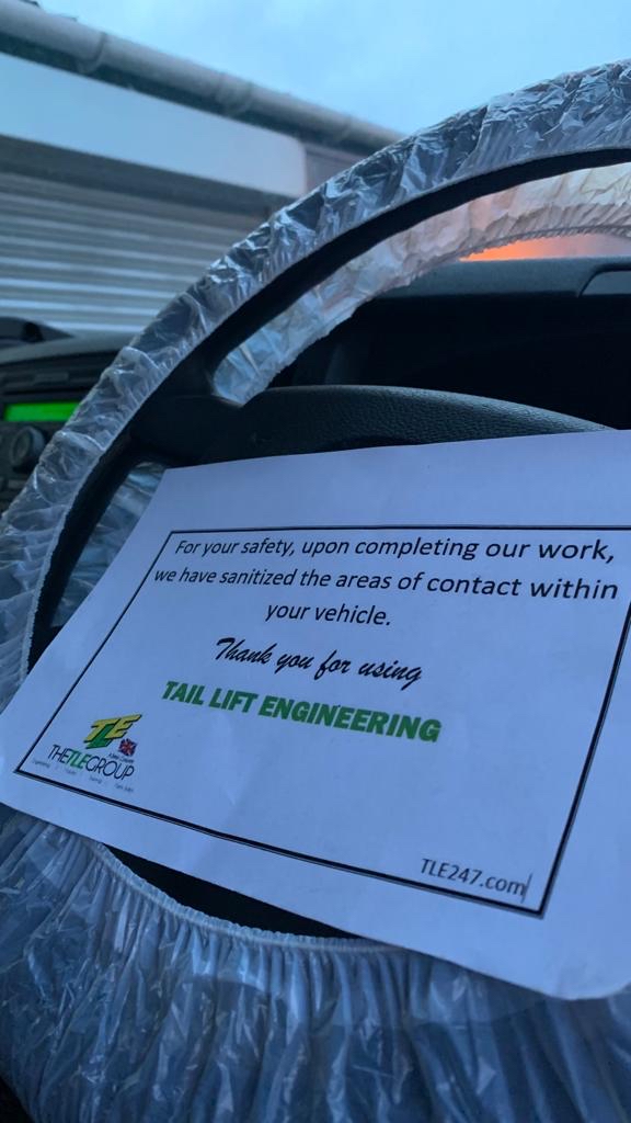 TLE247's tweet image. Life is certainly different for us all now and everyone doing their bit will pave the way for a more normal future for us all. In an effort to give peace of mind to anyone who brings a vehicle into our workshops we are sanitising all areas of contact prior to collection. #covid19