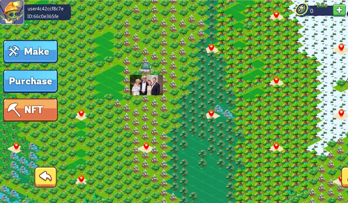 ShambalaUni's tweet photo. @elonmusk @cleantechnica 🤣game players put Elon's family photo and Tesla on the billboard on the land of Shambala. @Tesla https://t.co/TcNb2zgWLS