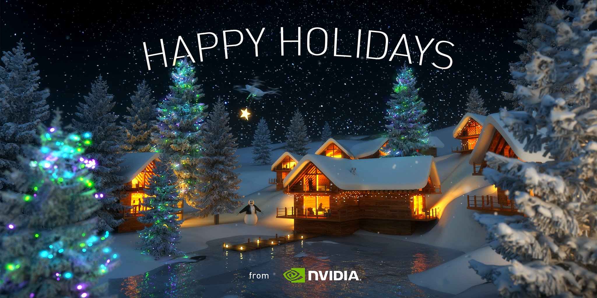 NVIDIA on Twitter "Wishing you a safe, joyful new year full of endless