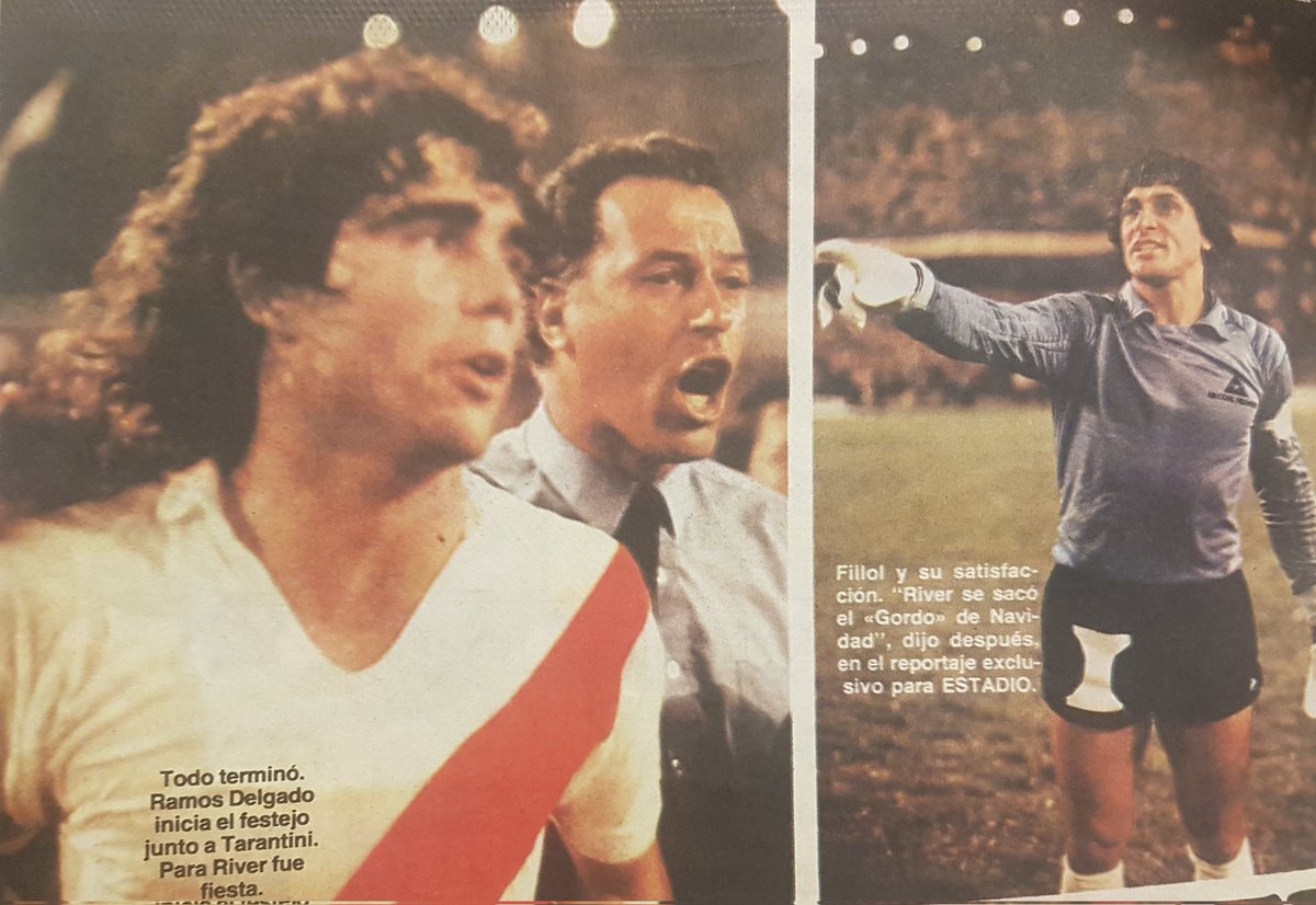 Edu_sport's tweet photo. En 1982 se disputó una fecha entre semana. 

Había sido un año flojo de #River que festejó el 2-0 en la Bombonera, que alejó a #Boca de la punta.

En Avellaneda, #Independiente venció a #Argentinos 6-1 y #Morete marcó 4 goles en un partido por tercera vez en su carrera https://t.co/TJdybLfpg6