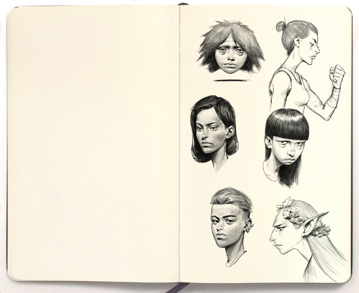 Give yourself an early Christmas gift. All these drawings are made with a digital pencil brush available at https://t.co/cj7iPIPpAt!