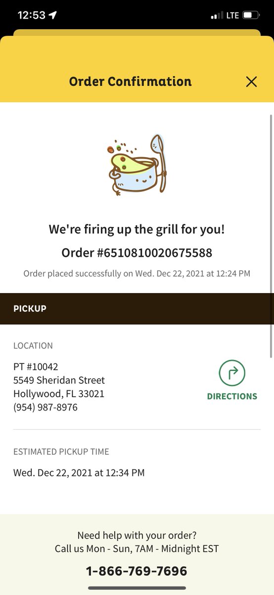 MrPUSHPresents's tweet photo. hey @pollotropical im gonna need a refund on my online order… the workers were slow as all hell… food just sat on the counter getting cold. Thanks in advance. https://t.co/xDQZmP7KOP
