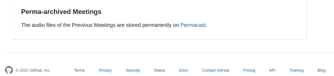 Neat -- permacast links in the Ethereum project management repo 🙂