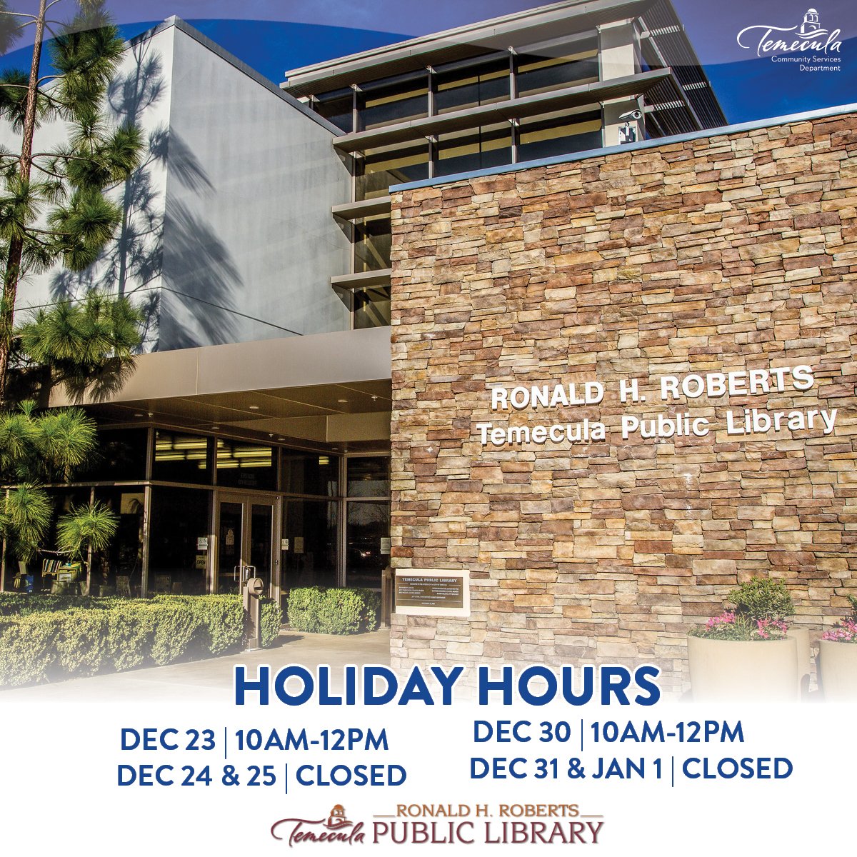 Temecula Library tweet media