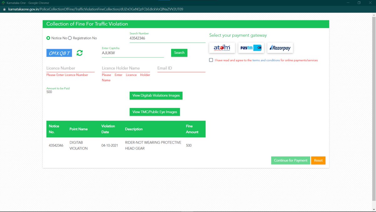 MBhatolia's tweet photo. @blrcitytraffic I want to clarify details about a challan on my vehicle which I think is a mistake. BTP website has a challan but no picture of the violation. The dates on the challan on BTP and Paytm differ. Furthermore, both these days I was at home as per google location. https://t.co/sMUo0sPNCT