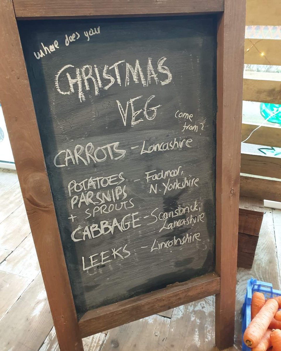 GoodThingVeg's tweet photo. Still plenty of time to come and get your #organic delicious Crimbo veg from us!

We've got a MASSIVE delivery coming tomorrow from the magnificent @OrganicNorth so come say hi! We'd bloody love to see you https://t.co/SangpK7GGv