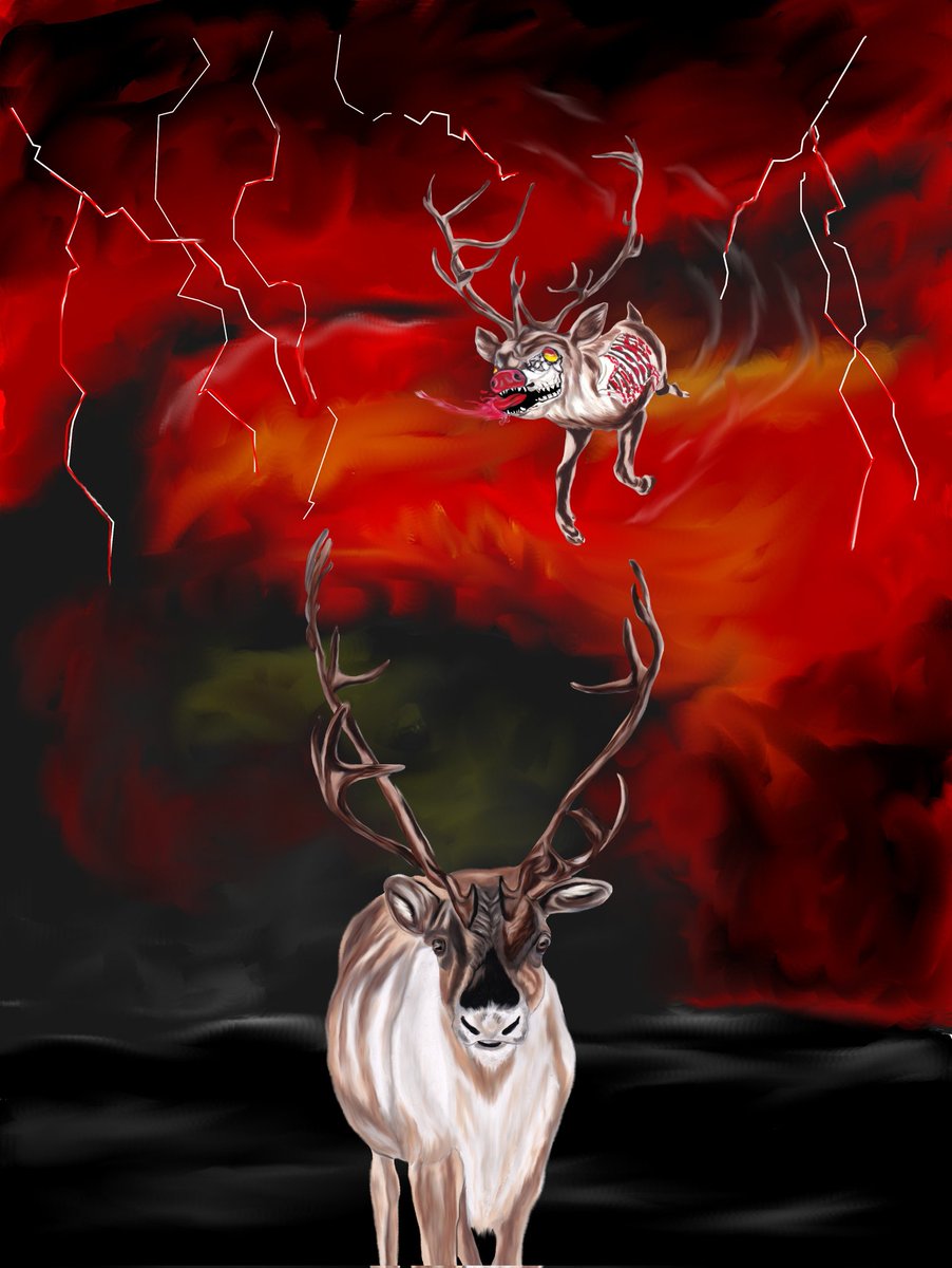 Just in time for Christmas...You think you know the legend of Rudolph and Santa's reindeer, but you have no idea! Check out my newest story, Blitzen, on darkfictionfactory.com