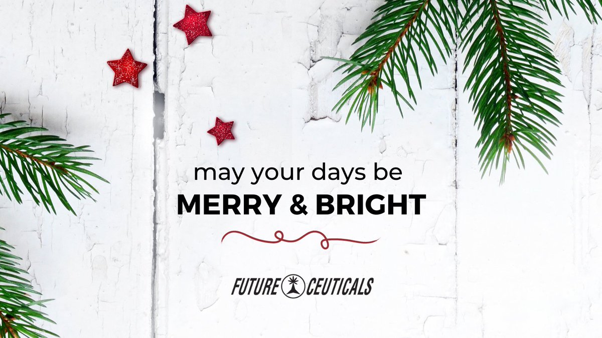 FutureCeuticals's tweet photo. May your days be merry, bright, and full of peace! Merry Christmas 🎁 https://t.co/KnIDYaGYb0