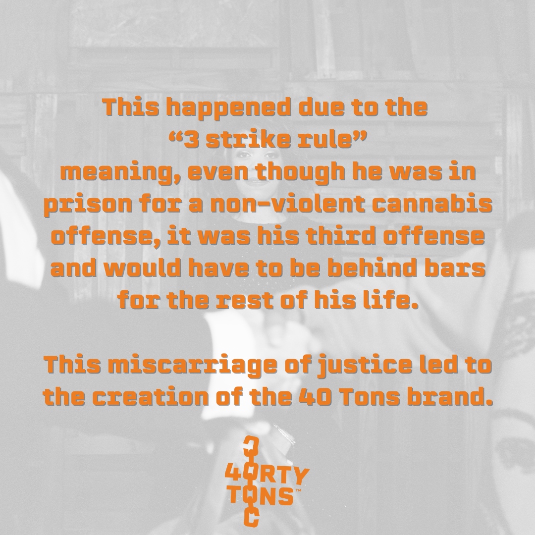 40TonsBrand's tweet image. Our History - Our Why - This is where it all started! ⛓🔶
#cannabis #socialimpact #socialjustice #restoritivejustice #rehabilitation #cannabiscareers #cannabisforchange #consciousconsumerism #defendblacklives #justiceforall #jobsnotjail #freethe40k