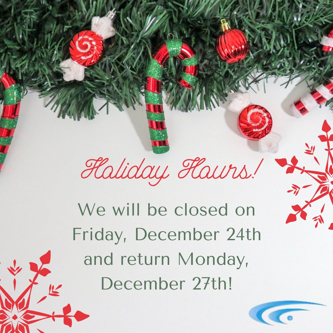 VRFESG's tweet photo. 🎄Holiday Hours🎄

We hope everyone has a great holiday weekend! https://t.co/zsN2QvFArM