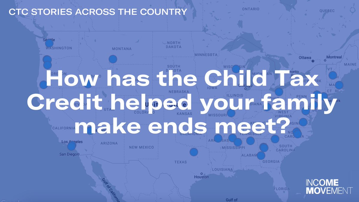 income_movement's tweet photo. Calling all moms, dads, grandparents, and caregivers: we want to hear from YOU about how the #ChildTaxCredit has impacted your family!
Share your story here: https://t.co/B7NF1DNWDm
Explore other stories on our interactive map: https://t.co/1IKrflu7x8 https://t.co/b4g9XoHzNr