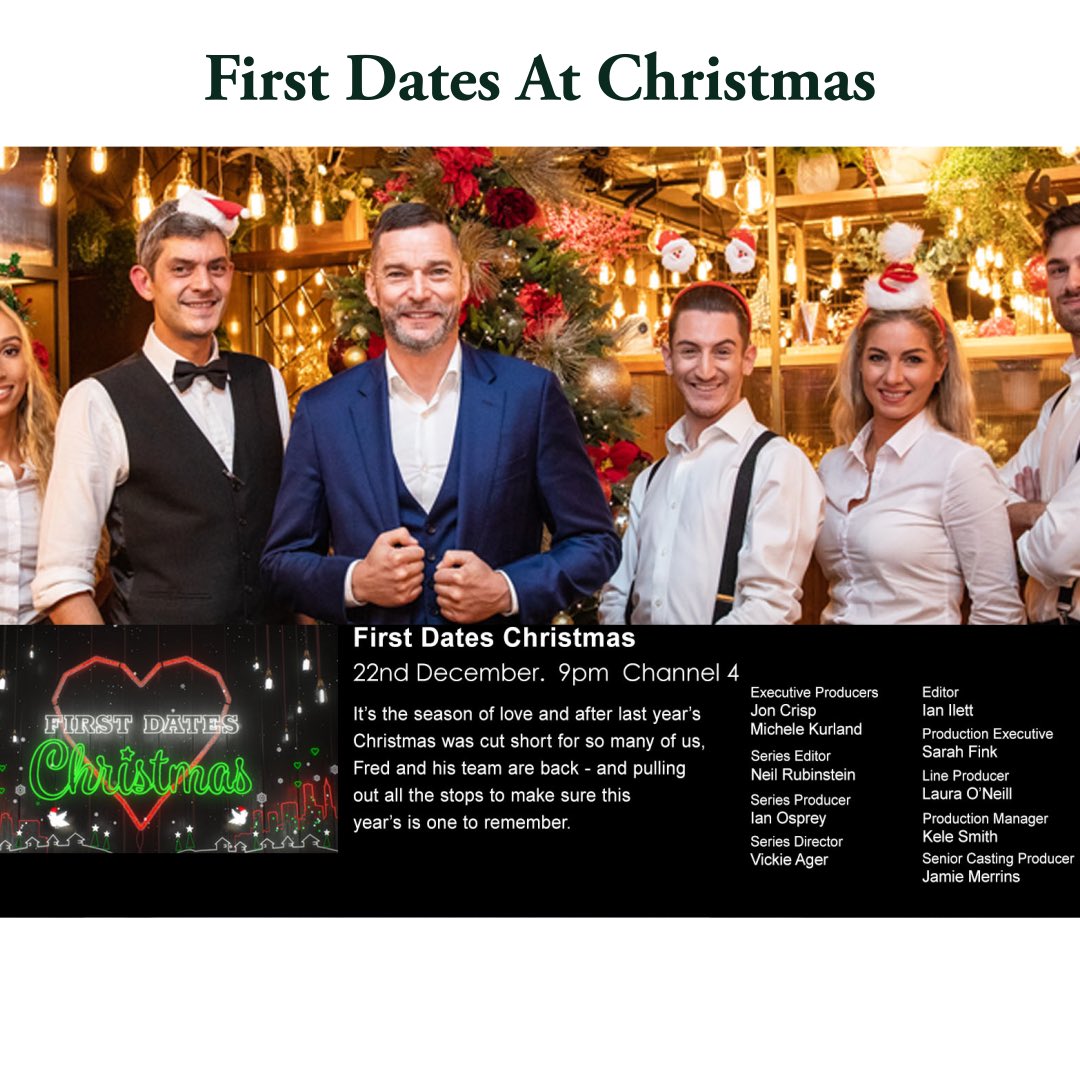 Evolutions_TV's tweet photo. The lovers restaurant has been rigged and we have fine-tuned the audio on the Christmas special of @firstdates so all the juicy convos can be clearly heard!
#FirstDatesAtChristmas airs tonight at 9pm on @channel4.
Post, dubbing, editing & online completed at Evolutions. https://t.co/5FQChUN4cZ