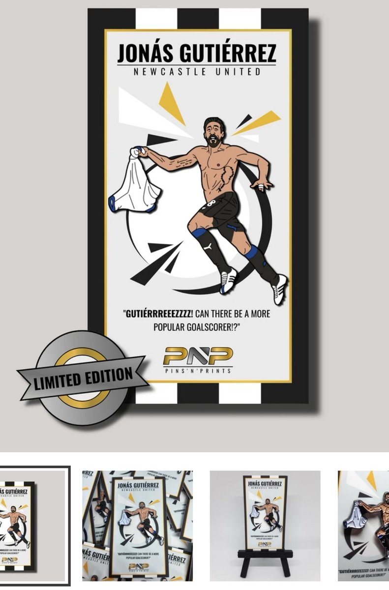 Managed to get a pre order on this amazing badge from and amazing moment by an amazing man! 

So glad someone finally did something for this iconic moment.

Thanks @PinsNPrints