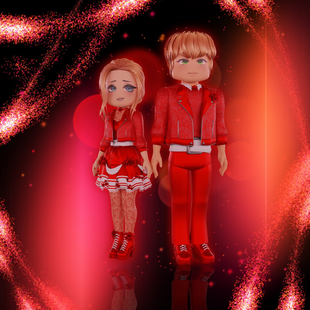 mysticglows's tweet photo. ❤️‍🔥Rebelliously Lovers Set❤️‍🔥

-Rebellious rose boots (5+ toggles)
-Rebellious flared pants w/boots | 2 toggles)
-Rebellious Rose Jacket toggles to rebellious rose bodice
-Rose Lover Sleeves (toggle to jacket sleeves)
-Rebel Rose skirt 

#rh #royalehigh #rhset #rhconcept #cybertea https://t.co/PxTz2Lp5vo