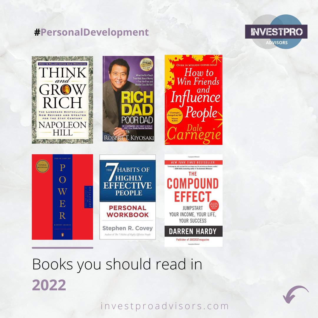Investpro_gh's tweet photo. All great leaders are avid readers.
Join the investpro bookclub this coming year with these good reads.

Read the #thread for a closer look https://t.co/zlXydiUo6K