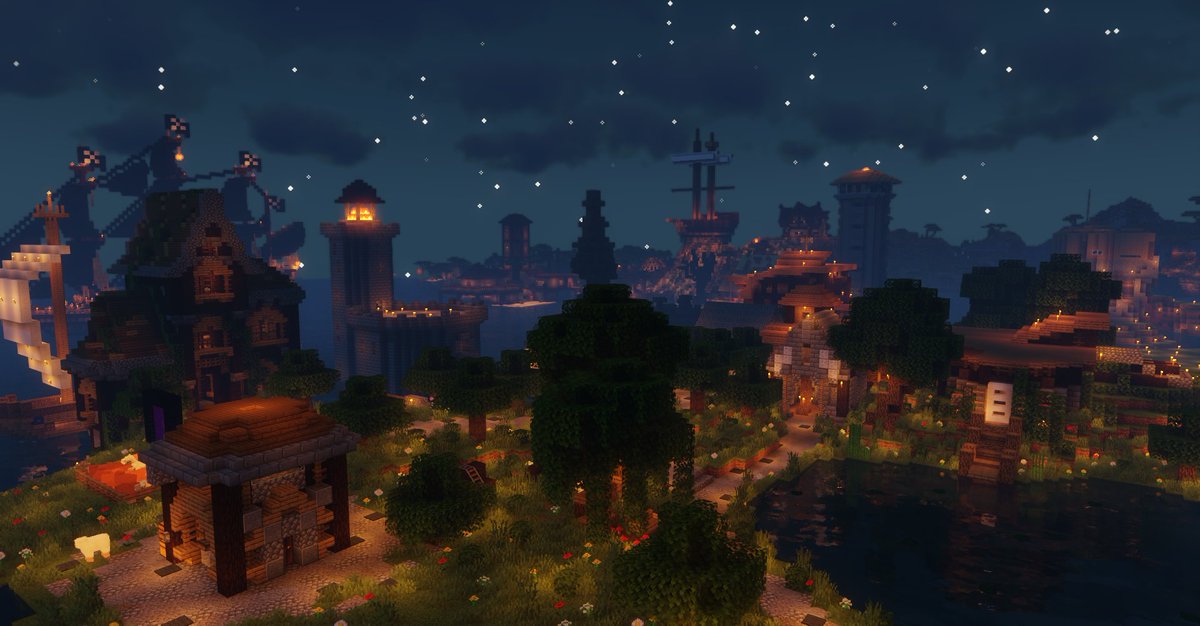 BigBrosTeam's tweet photo. Jour 22 :
Le serveur avec la map de la saison 4 d'@alc_mc a fermé ses portes, alors voici un screen du spawn 😄 https://t.co/5rZGrLYJpK