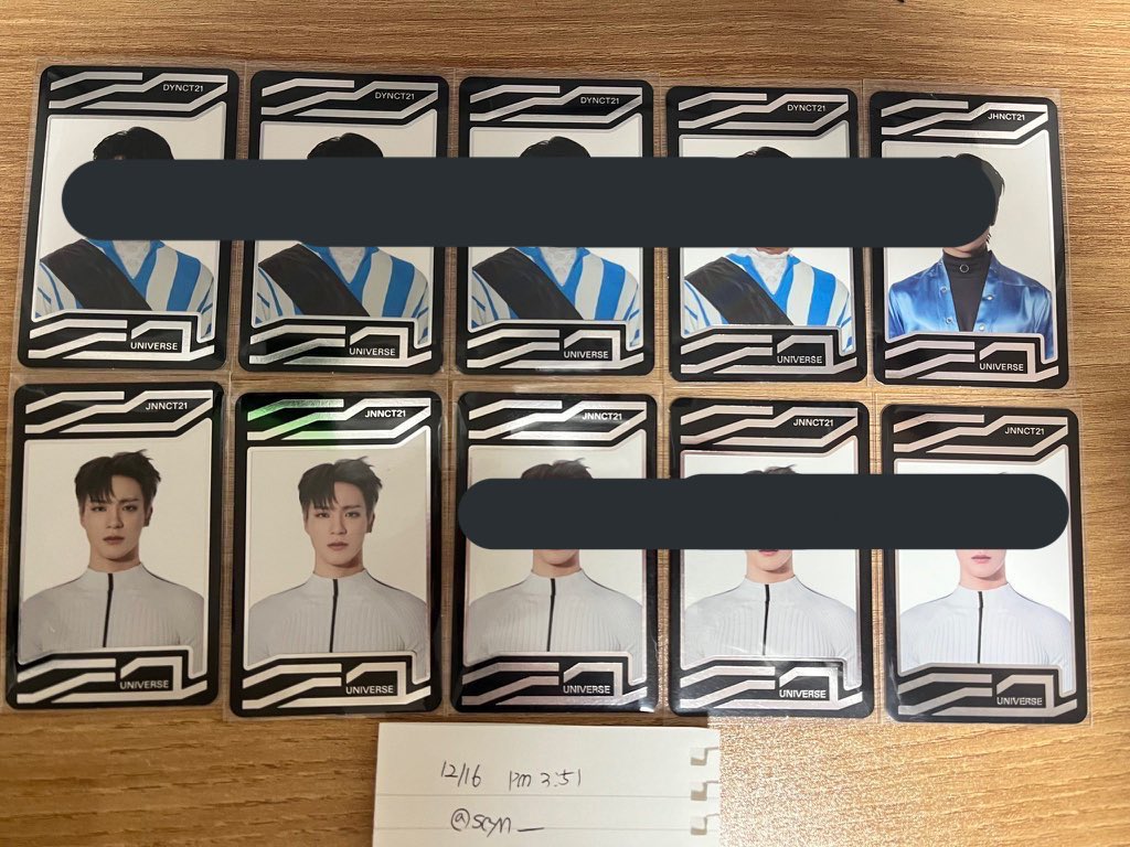 สุ่มแจกการ์ดเจโน่ universe 2 ใบ❄️☁️❄️

—— สุ่มแจกฟลว + รีทวิต 🧁💌

สุ่มตอนของถึงไทยเท่านั้นค่ะ 
#ตลาดนัดnct #ตลาดนัดอซท