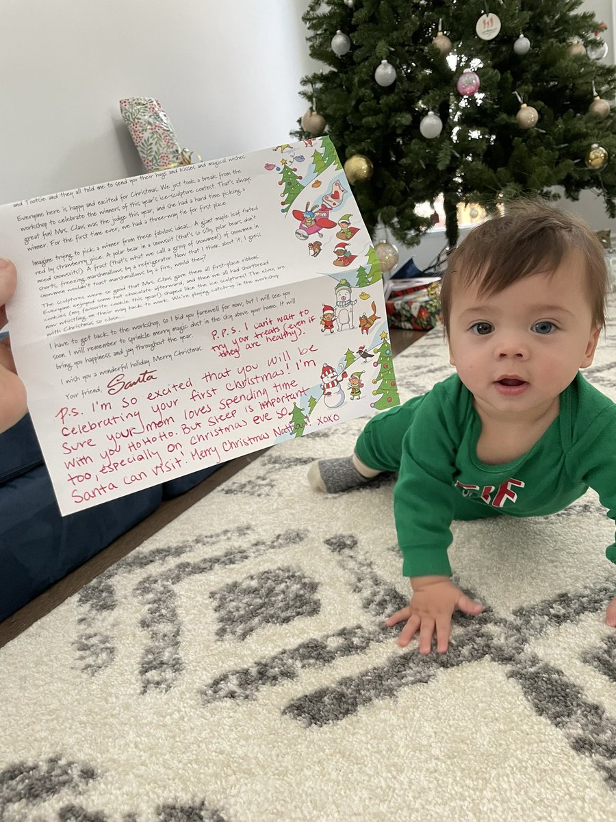 Love getting to experience the kids Christmas magic again. Thanks <a href="/canadapostcorp/">Canada Post</a> volunteers for making sure Santa’s letter got here. Was a bright spot in a COVID-filled day.