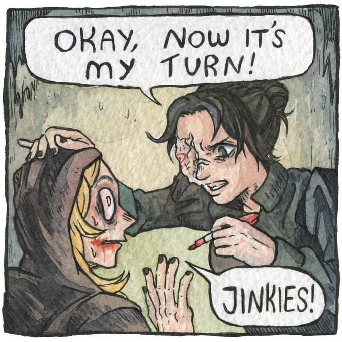 bonus comic - Donna gets revenge ✨

#DonnaBeneviento #beladimitrescu #ResidentEvil 