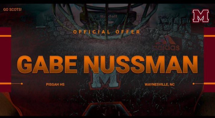 GabeNussman's tweet photo. Blessed to have received an offer from Maryville College!! Thank you @scott_brumett and @QBCoachFox for the opportunity!!
@jhannah81 
#psalms168 https://t.co/u5LG50hd6u