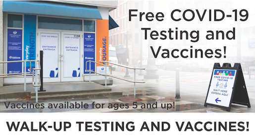 umassmemorial's tweet image. 🚨 NEW! 🚨 

Tomorrow, #UMassMemorial's #StopTheSpread free, walk-up COVID-19 testing and vaccine clinic at @MercantileCtr in #Worcester will be open from 8:30-11:30am.