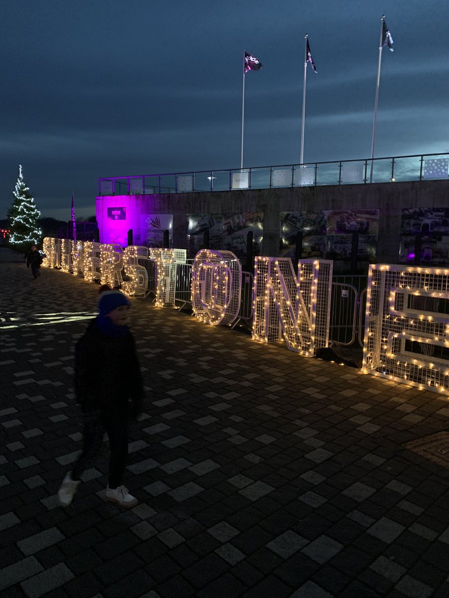 lottiecep's tweet photo. Please can we have a shoutout. We are the Parriss Family from Hazlemere visiting for our first time. On the track at 6.30. Loving it. Merry Christmas everyone   #LapOfLights https://t.co/UfA7Xmaanc