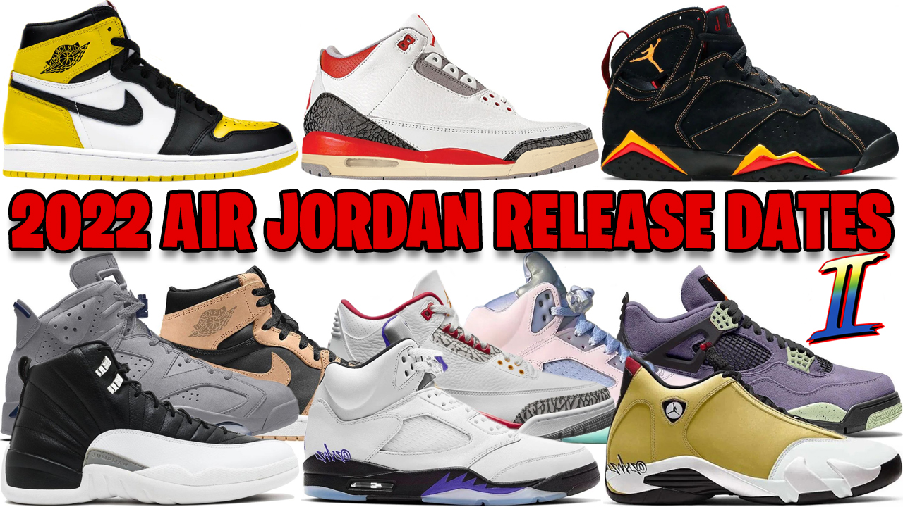 Air Jordan Release Dates 