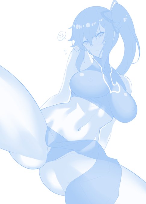 雨野狭霧(ゆらぎ荘16巻コス) 本日の進捗_キャラ基本 #skebご依頼 #今日のらくがき 