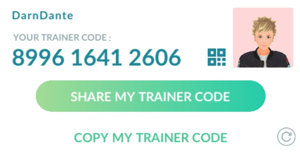 DarnDante's tweet image. Looking for 20+ new friends who can open my gifts!

If you egg for UF/BF please let me know, otherwise I&apos;ll open at my convenience. 

Daily interaction is not required but I still want to keep a decent pace to BF.

Raids are welcome when I&apos;m online.

8996 1641 2606

#PokemonGO