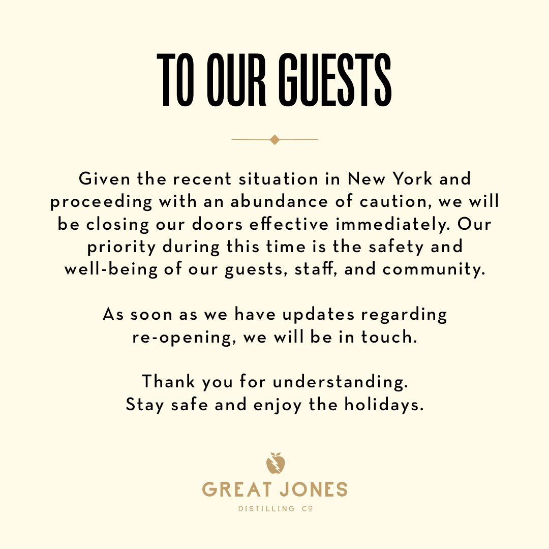 Great Jones (@gjdistillingco) on Twitter photo  Great Jones (@gjdistillingco) on Twitter photo