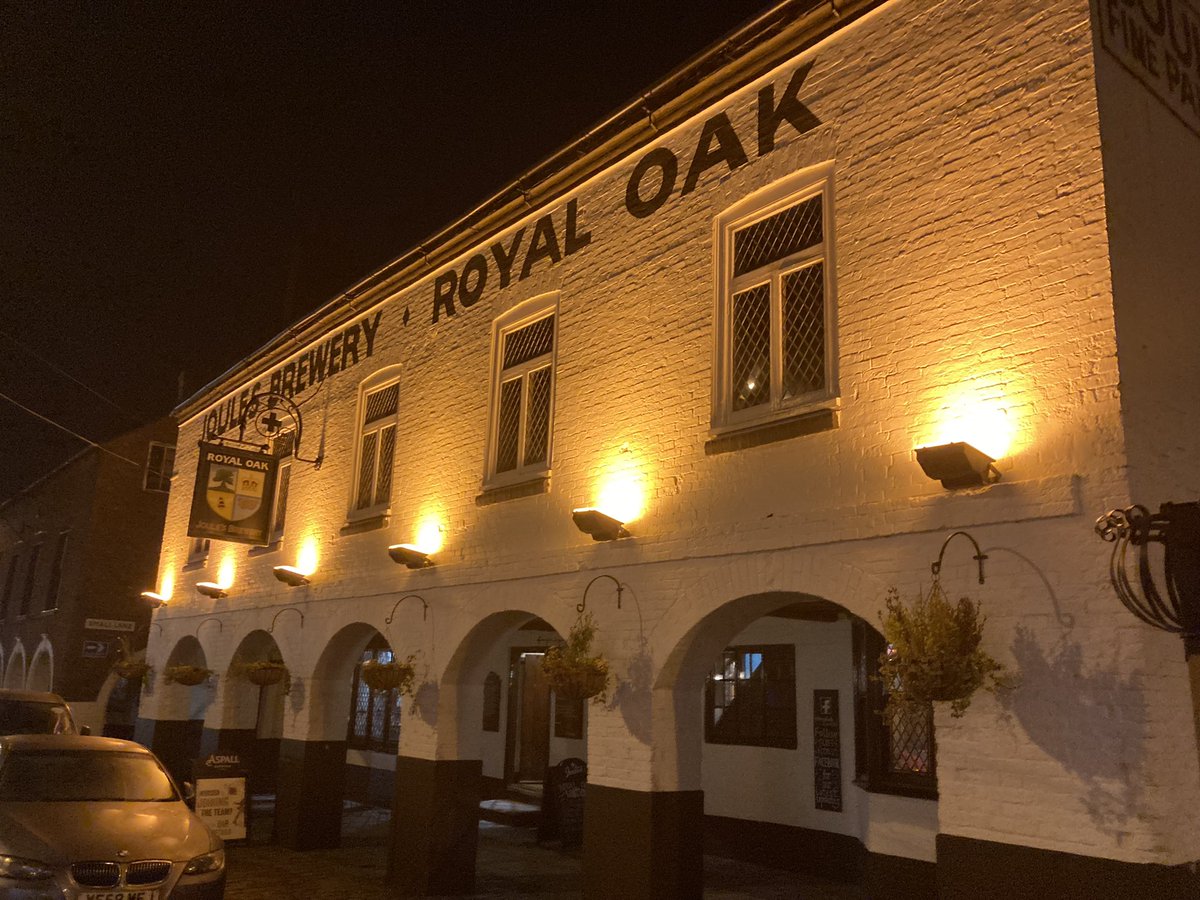 ThePubChampion's tweet photo. Great to enjoy my annual Christmas night in #Eccleshall Staffordshire! A lovely little #pubtown with great #pubs!
#SupportOurPubs https://t.co/w3CJzMICM2