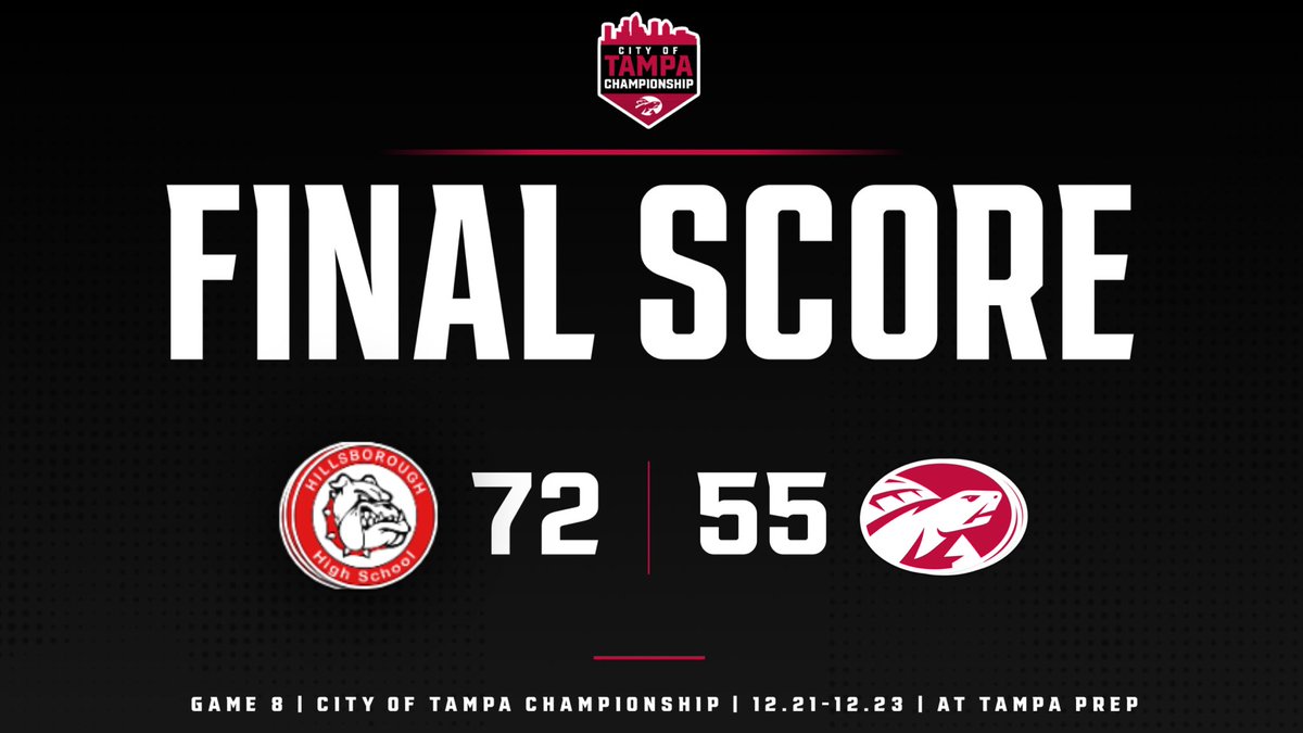 GM 8: Hillsborough 72 - Tampa Prep 55
