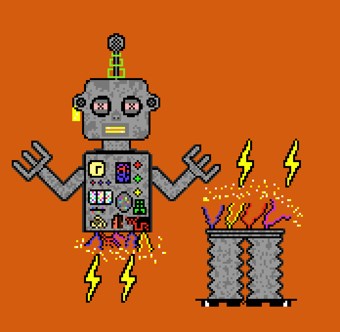 RobDA_'s tweet photo. I’m finally finished my 2nd Nft pixel aft is here and it’s 🔥🔥🔥what y’all think❓❓ #NFTCommunity #NFT #NFTs #NFTartist  #NFTGame https://t.co/UKx9AdiXQ1