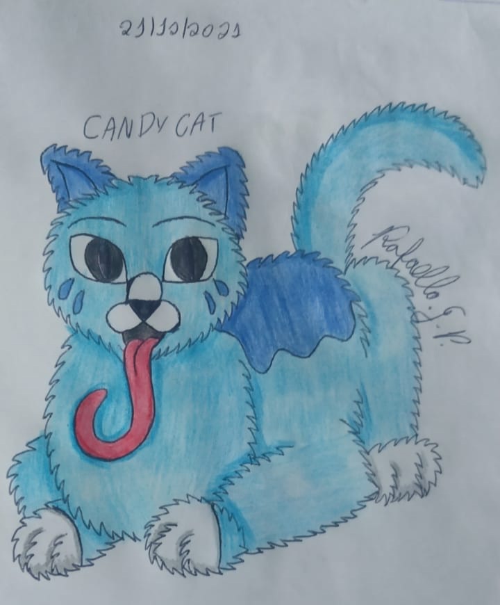 Rafaella Gurgel on X: Candy Cat do jogo Poppy Playtime🐱🍭  #candycatpoppyplaytime #poppyplatime  / X