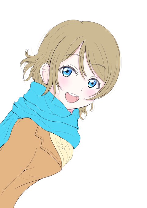 次回はマフラー巻いた曜ちゃんを作成中#ラブライブ #ラブライブサンシャイン #lovelive #lovelive_suinshine #渡辺曜 #Aqours 