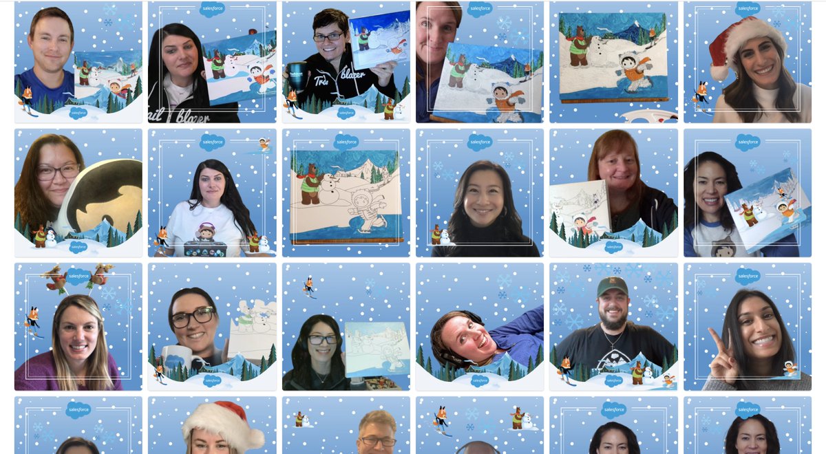 salesforcesmb's tweet photo. Simply having one of the most celebratory holiday times! Thank you to all the #SMBTrailblazers who made it to our #HolidayTrailblazer Customer Celebration. 

Wishing you a safe and festive season and we can't wait to work with you in the New Year! #thankyou #worklifeharmony https://t.co/u7kvKCre3D