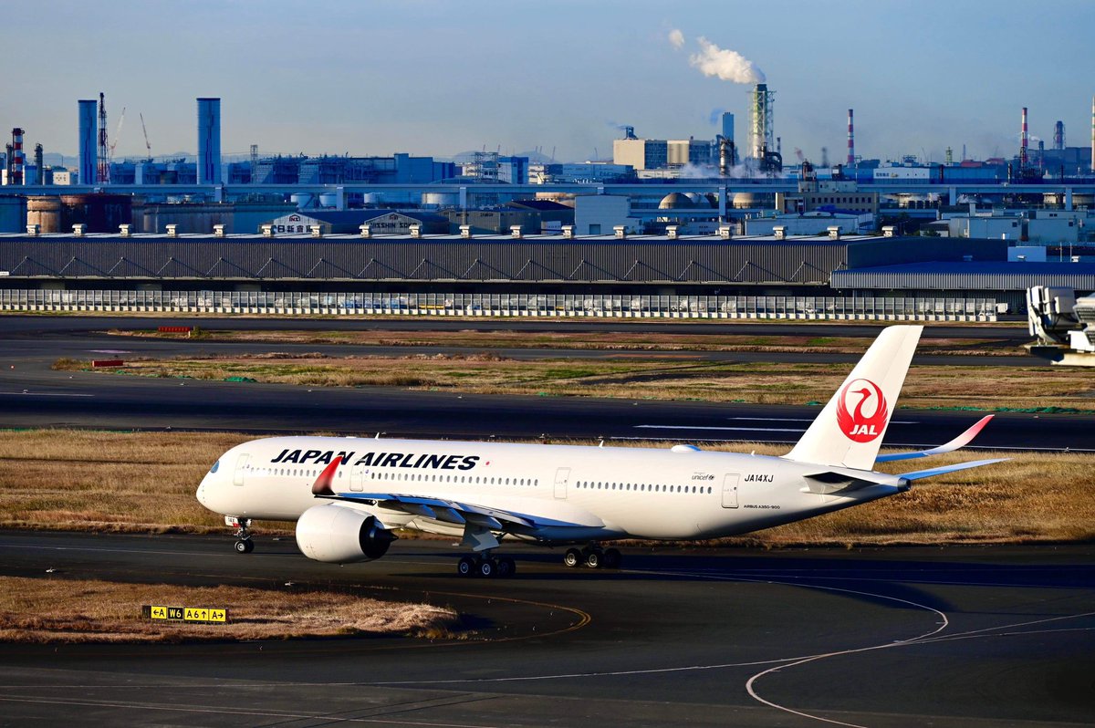 JAL A350-900の最新14号機JA14XJがきょう那覇行き903便で就航スタート JAL A350-900の最新14号機JA14XJがきょう那覇行き903便で就航スタート