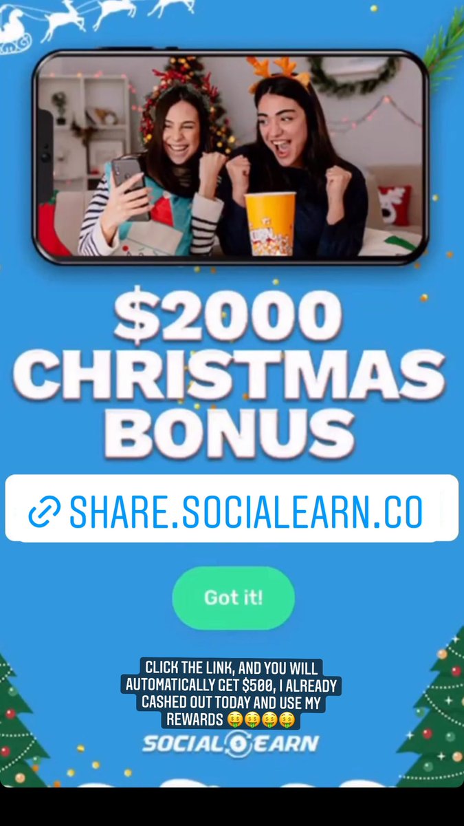natashia_wright's tweet photo. @socialearnco sign up and automatically get $25🤑🤑🤑🤑 https://t.co/9R3ELAebK6 https://t.co/5MsucgfjON