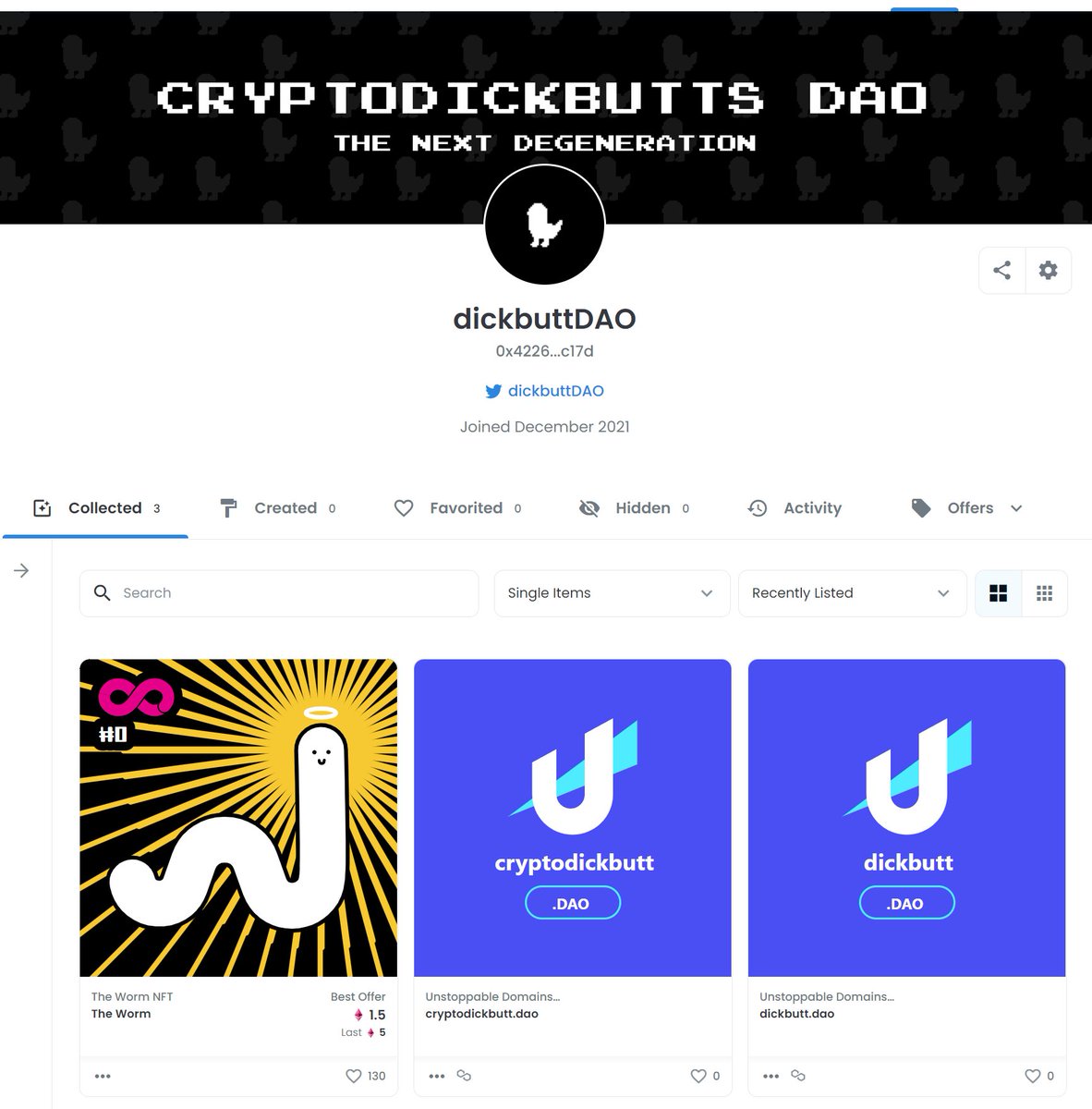 today's <a href="/dickbuttdao/">penus</a> twitter space and The Worm Run were a complete success... 42 wallets @ 4h06m!
the 🪱 is safe in our wallet and will continue its journey after some much needed sleep and a transition plan is put into effect! but who's next...? 🐸👀🤔