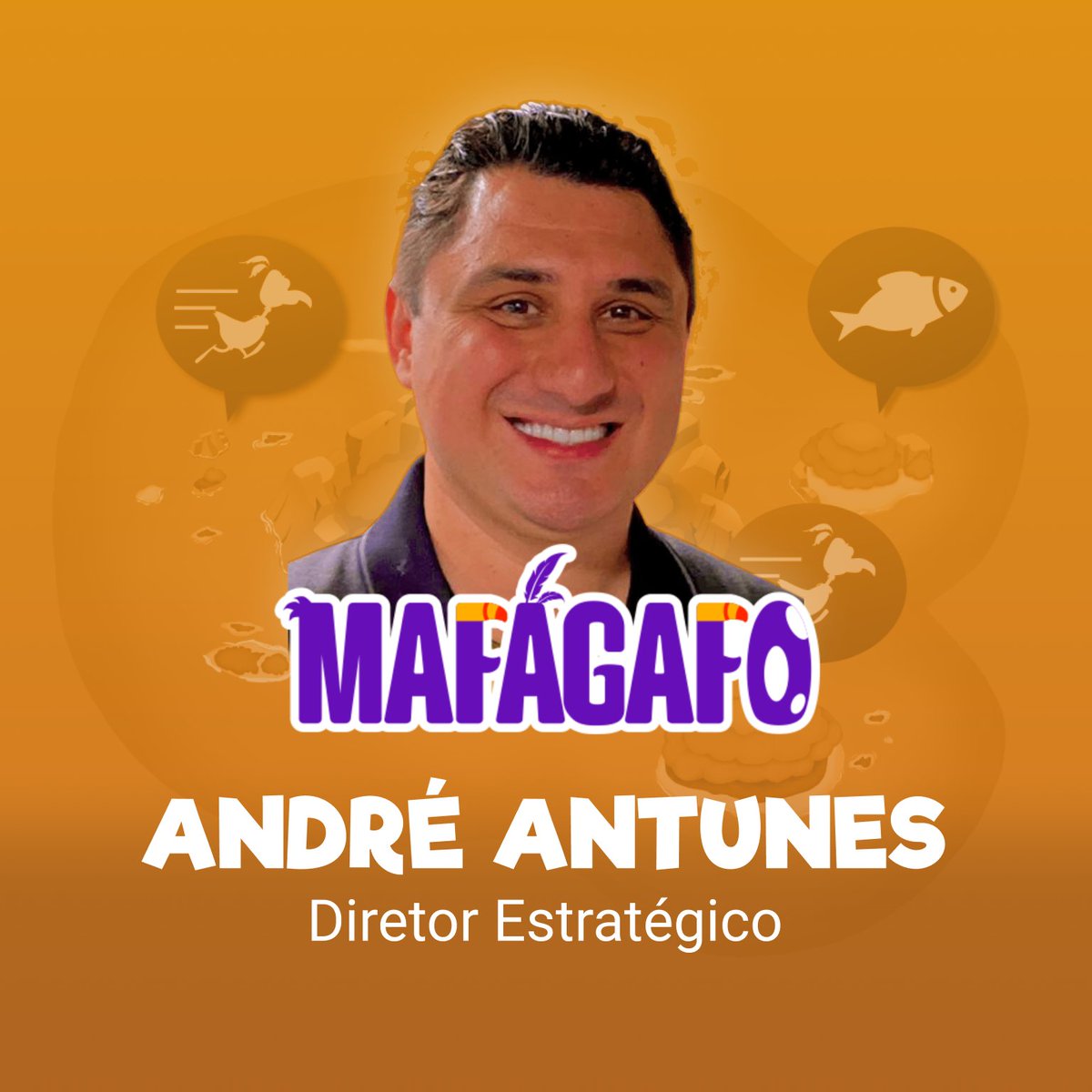 mafagafogame's tweet photo. 1/3 Novidade! 🚨
André Antunes é o novo Diretor Estratégico do Mafagafo Game.
Como já foi dito antes, estamos jogando para ganhar. Por isso, ter uma equipe com pessoas extremamente capacitadas e comprometidas é nossa prioridade. https://t.co/AIYSvbO6Lz