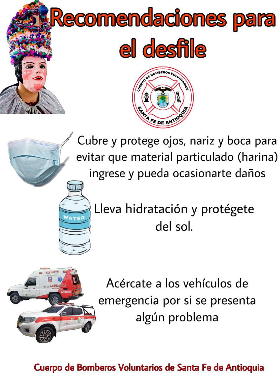 Bomberos Santa Fe de Antioquia tweet media