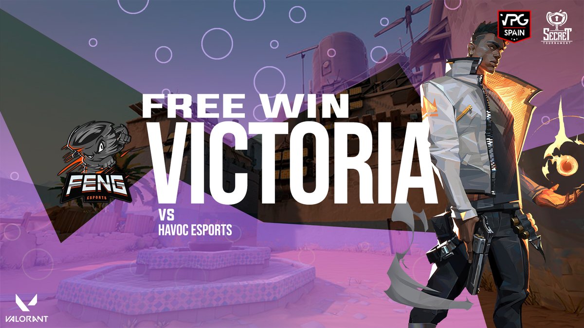 SecreTournament's tweet photo. #VPGSTValorant #Valorant

🇪🇸 Free Win para @FengeSports, después que un jugador de @havocesportspt no se ha podido volver a reconectarse al juego.

🇬🇧 Free Win for @FengeSports, after a @havocesportspt player was unable to reconnect to the match. https://t.co/glMewGqKVw