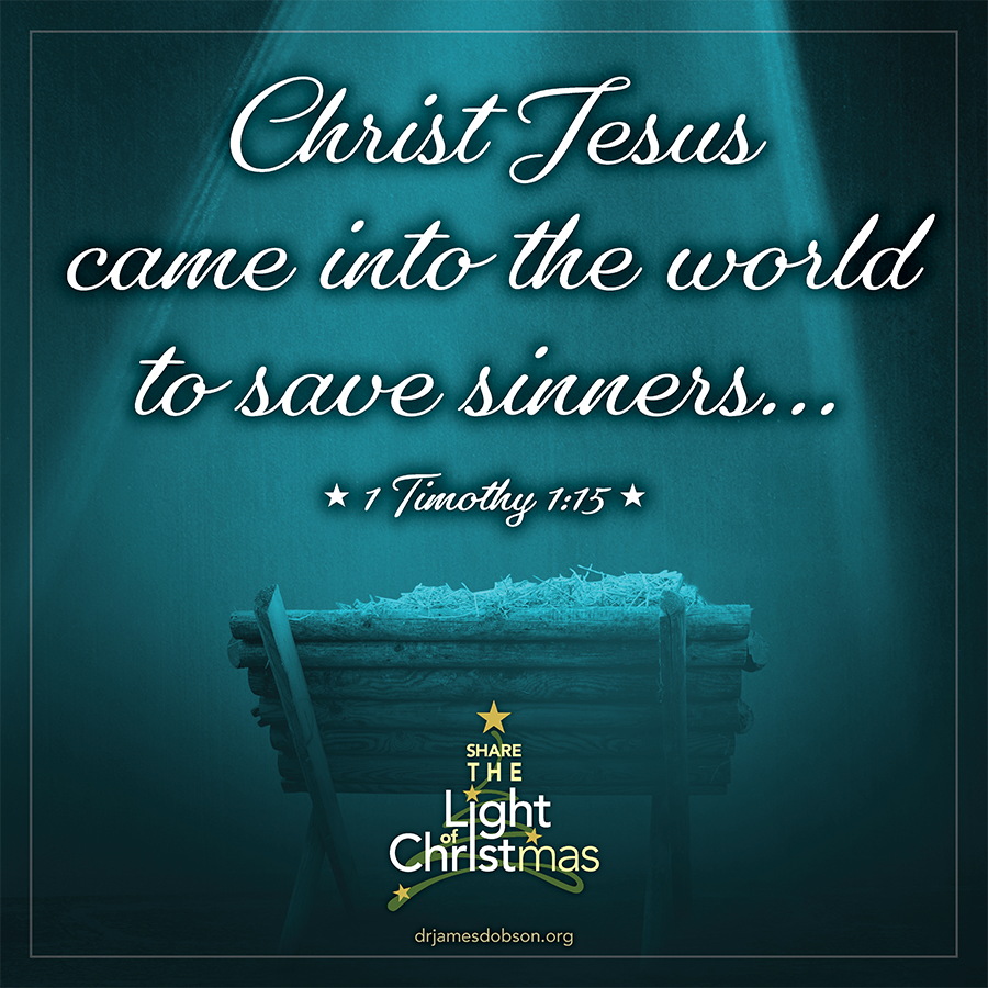 DrJamesDobsonFT's tweet photo. The advent of Christmas gives us a powerful tool with which to teach the next generation about Jesus Christ and explain why He came to Bethlehem on a midnight clear. –James Dobson, Ph.D. #TheLightOfChristmas https://t.co/SfWxVW3k0h