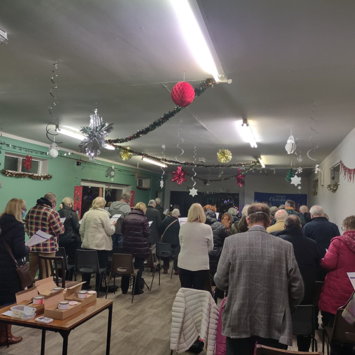 tarbockvilhall's tweet photo. We've had the tarbock Christmas tractor convoy in aid of alder hey hospital, Christmas carols with festive treats and Christmas cinema nights for our local community all held in tarbock village hall #ZIFestiveComp21 @ZurichVolSec #tarbockvillagehall #knowsley https://t.co/LOrA9I0jFj