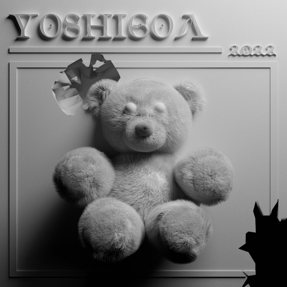 code_lilyaan444's tweet image. Day 1
Je me suis inspiré du travail de Daniel Arsham sur l&apos;album de TheWeeknd

Je suis pas à 100% satisfait du résultat, les textures sont trop lisses et le Teddy Bear fait pas encore assez &quot;pierre&quot; mais sinon je pense que j&apos;ai fait un truc cool