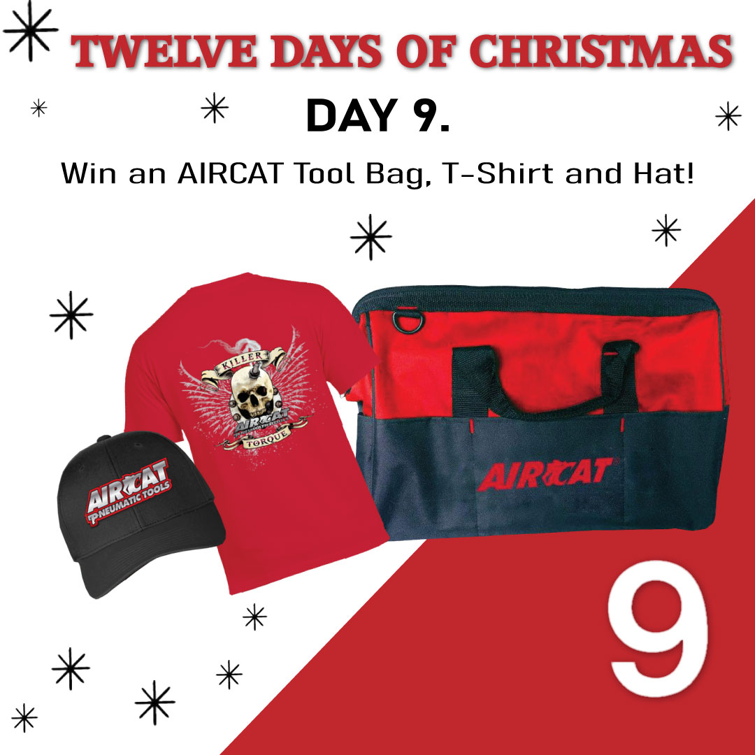 AIRCATUSA's tweet photo. Congratulations to Ron E. winner of this AIRCAT Swag Bag!!!

#aircat #12DaysofChristmas #winner #Contest https://t.co/etWwCANIiG